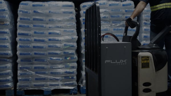 Arctic-Glacier-Flux Power-forklift-battery