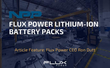 New Power Progress - FLUX POWER LITHIUM-ION BATTERY PACKS  Resources Page