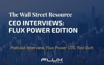The Wall Street Resource - CEO INTERVIEWS  FLUX POWER EDITION Resources Page