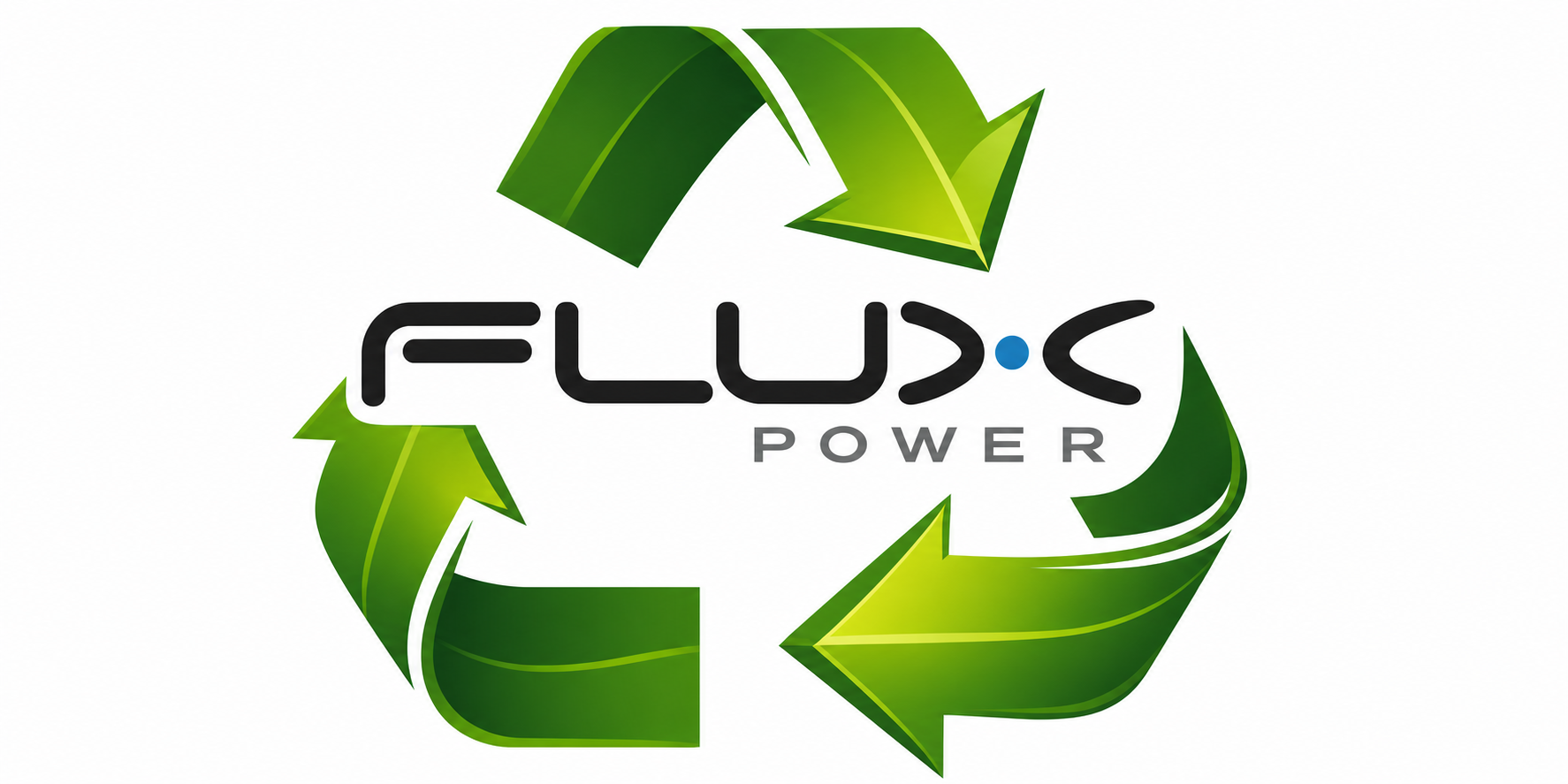 Flux Power Recycling Logo