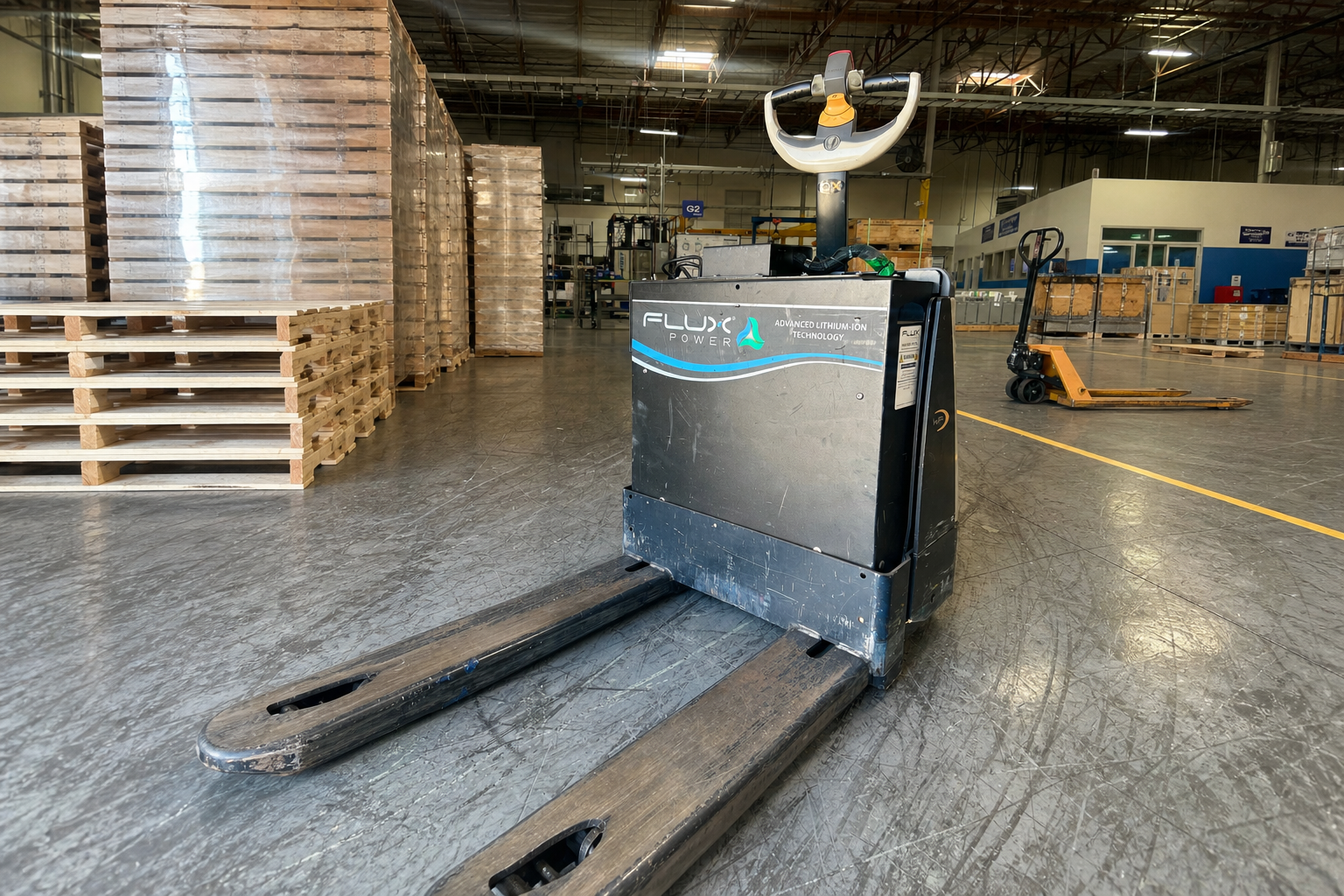 Flux power walkie pallet jack battery