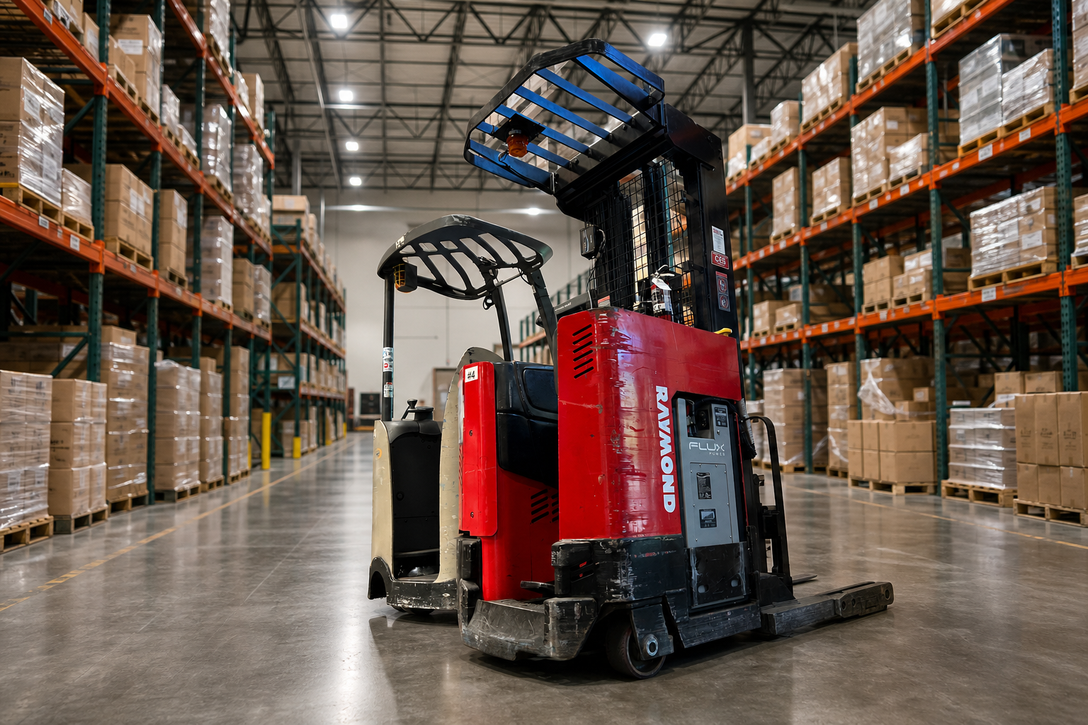 Retail Warehouse with Horizontal Composition