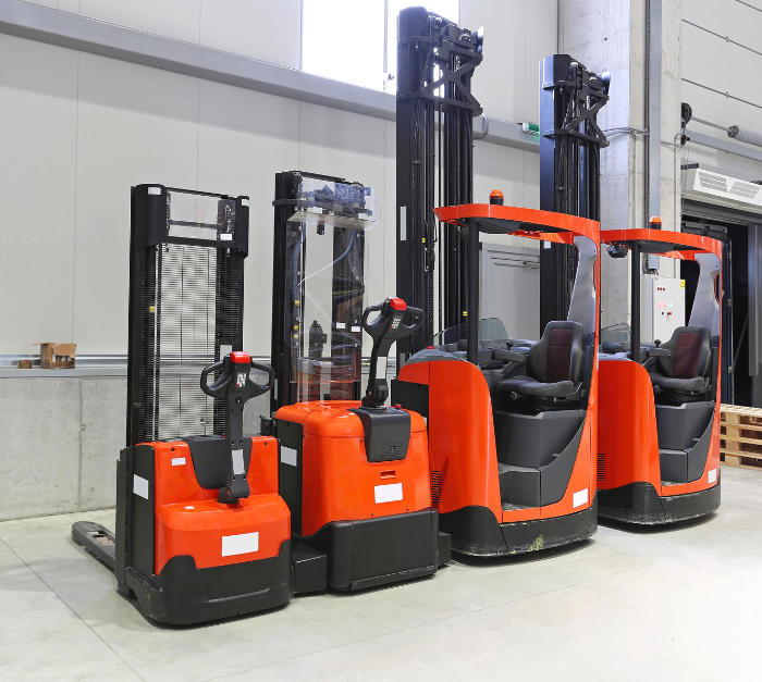 Forklift Battery Charging Room